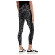 Adidas Γυναικείο κολάν Animal Print 3-Stripes Leggings